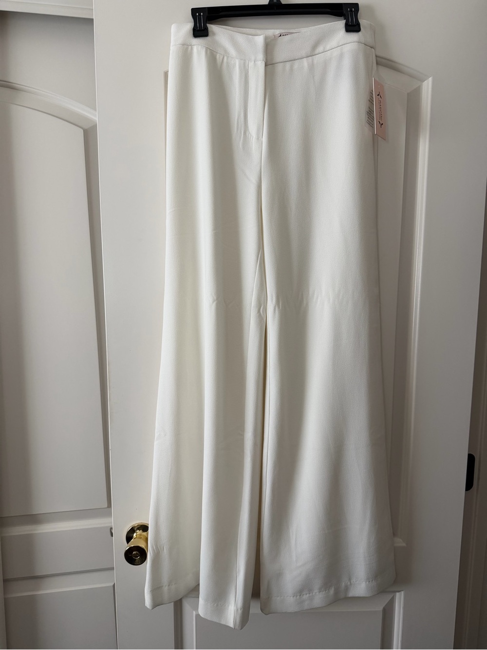 Nanette Lepore High-waisted Wide Leg White Pants Trousers NWT 4
